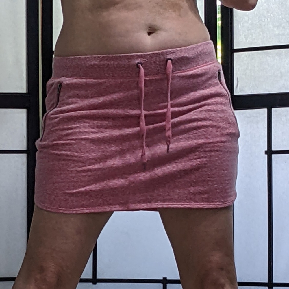 GreenTea Zip Pockets Tennis Skort